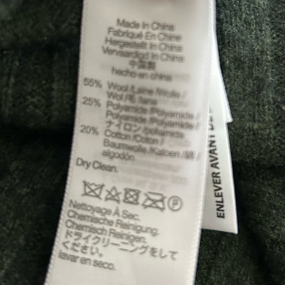 Madewell Mockneck Crop Sweater Size XS - Picture 9 of 9